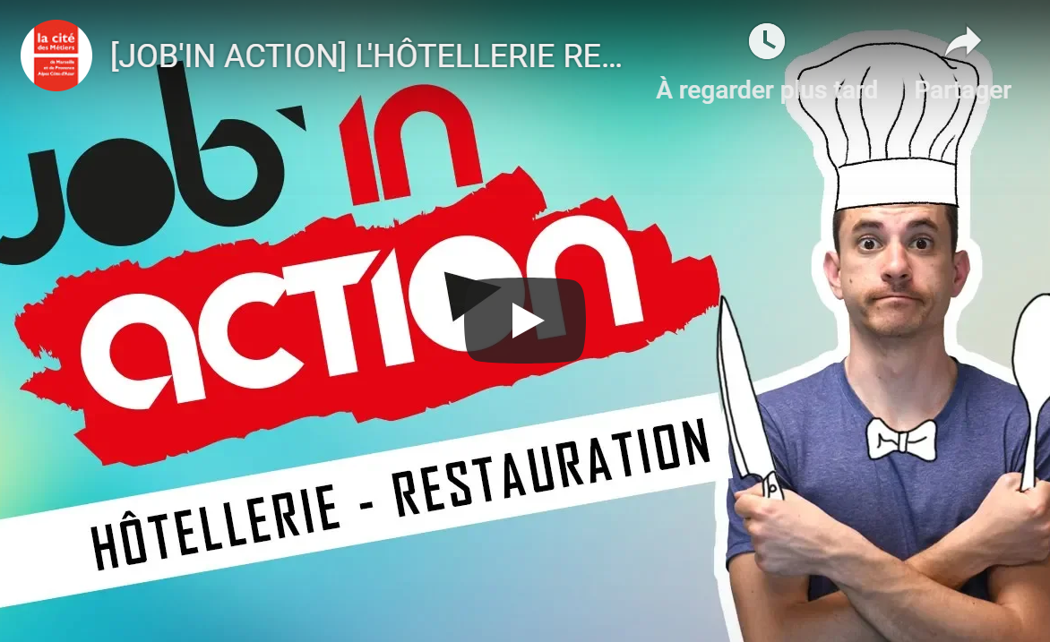 Présentation des métiers de l'hôtellerie restauration